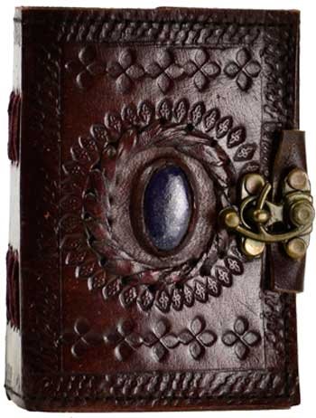 Stone Eye leather w/ latch (image for) Stone Eye leather w/ latch